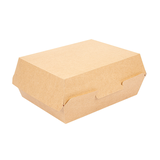 BOÎTES "LUNCH BOX" 'THEPACK' 220 G/M2 22,5x17x8,5 CM NATUREL CARTON ONDULÉ NANO-MICRO (300 UNITÉ)