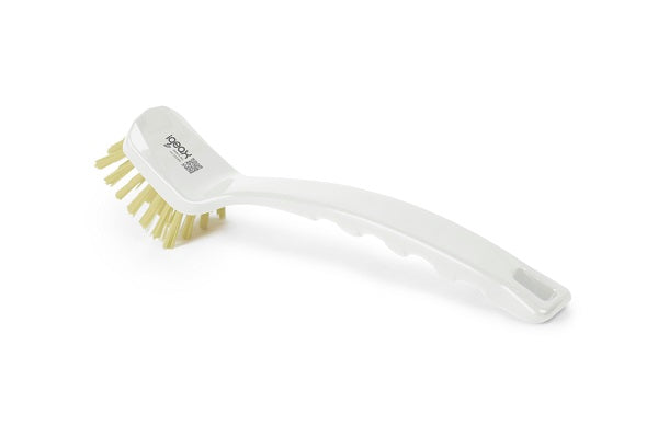 Petite brosse rectangulaire blanche, résistante chaleur