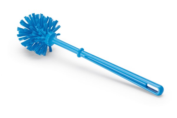 Brosse tube avec manche ø 80 mm Bleu