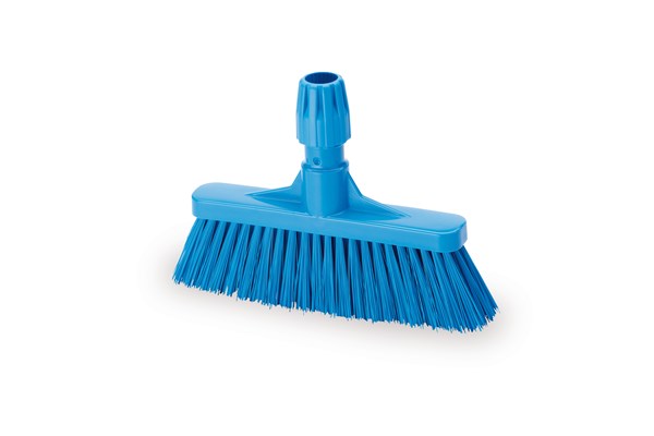 Petit balai bleu pour pelle à poussière – Poils moyens