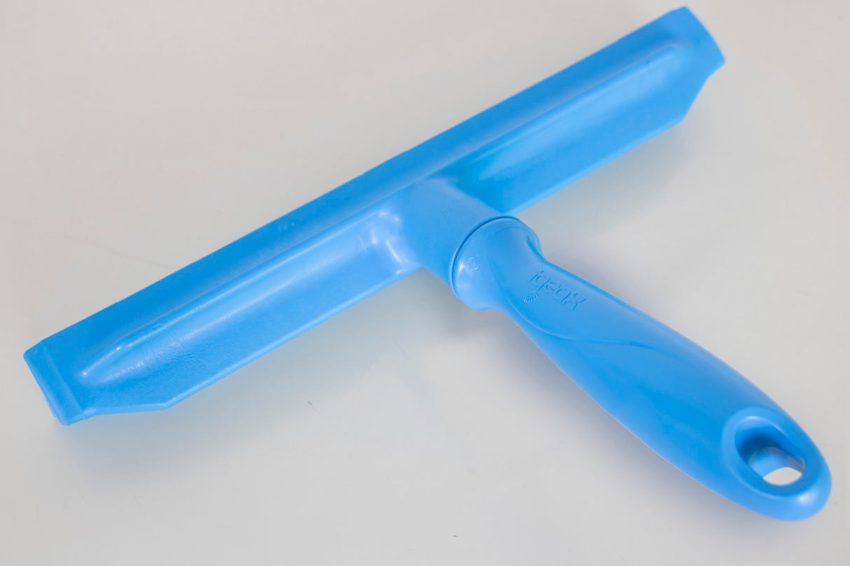 Raclette monobloc poignée 30 cm Bleu