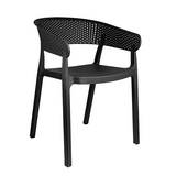 CHAISE EMPILABLE 'SUPRA-TEK' 51x49x73 CM GRIS PP (4 UNITÉ)