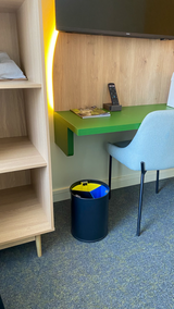 Corbeille de tri 13L - 3 compartiments