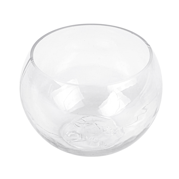 RÉCIPIENTS INJECTÉS "SPHERE" 75 ML 5,7x4 CM TRANSPARENT APET (200 UNITÉ)