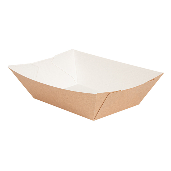 BARQUETTES 'THEPACK' 1440 G 220 G/M2 13,5x8,5x6,2 CM NATUREL CARTON ONDULÉ NANO-MICRO (600 UNITÉ)