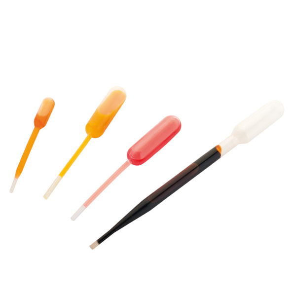 PIPETTES 4 ML 9 CM TRANSPARENT LDPE (1000 UNITÉ)