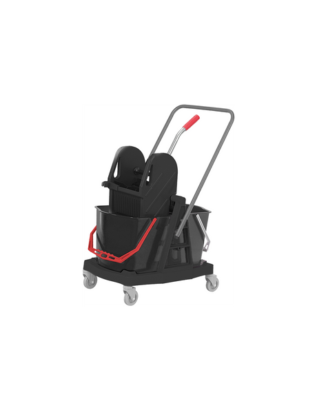 CHARIOT 2 SEAUX PRESSE 15 LITRES
