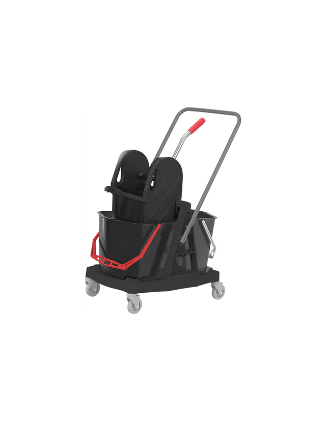 CHARIOT 2 SEAUX PRESSE 15 LITRES