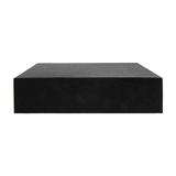BOÎTES CATERING, PLATE 'THEPACK' 250 G/M2 21x21x5 CM NOIR CARTON ONDULÉ NANO-MICRO (100 UNITÉ)