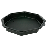 RÉCIPIENTS 1064 ML 23x23x5 CM NOIR PS (200 UNITÉ)
