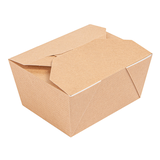 BOÎTES AMÉRICAINES MICRO-ONDABLES 'THEPACK' 780 ML 220 + 12PP G/M2 11,3x9x6,3 CM NATUREL CARTON ONDULÉ NANO-MICRO (500 UNITÉ)