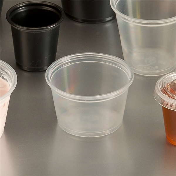 PETITS POTS MICRO-ONDABLES 60 ML Ø6,2x3,2 CM TRANSPARENT PP (2500 UNITÉ)