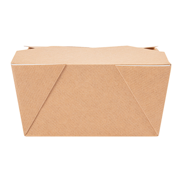 BOÎTES AMÉRICAINES MICRO-ONDABLES 'THEPACK' 780 ML 220 + 12PP G/M2 11,3x9x6,3 CM NATUREL CARTON ONDULÉ NANO-MICRO (500 UNITÉ)