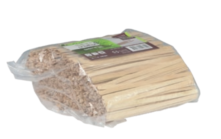 Spatule bois 140 mm – Lot de 1000