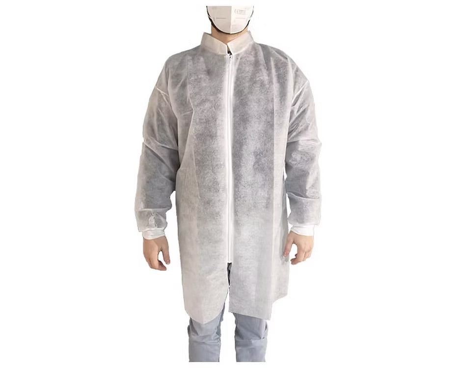 OneProtek - Sachet de 100 Blouses Visiteurs Jetables - Blanc
