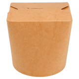 RÉCIPIENTS MULTIUSAGES MICRO-ONDABLES 780 ML 275 + 25 PE G/M2 Ø9x9 CM NATUREL KRAFT (50 UNITÉ)