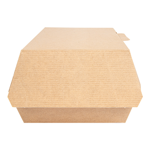 BOÎTES "LUNCH BOX" 'THEPACK' 220 G/M2 22x13x7,5 CM NATUREL CARTON ONDULÉ NANO-MICRO (300 UNITÉ)