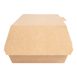 BOÎTES "LUNCH BOX" 'THEPACK' 220 G/M2 22x13x7,5 CM NATUREL CARTON ONDULÉ NANO-MICRO (300 UNITÉ)