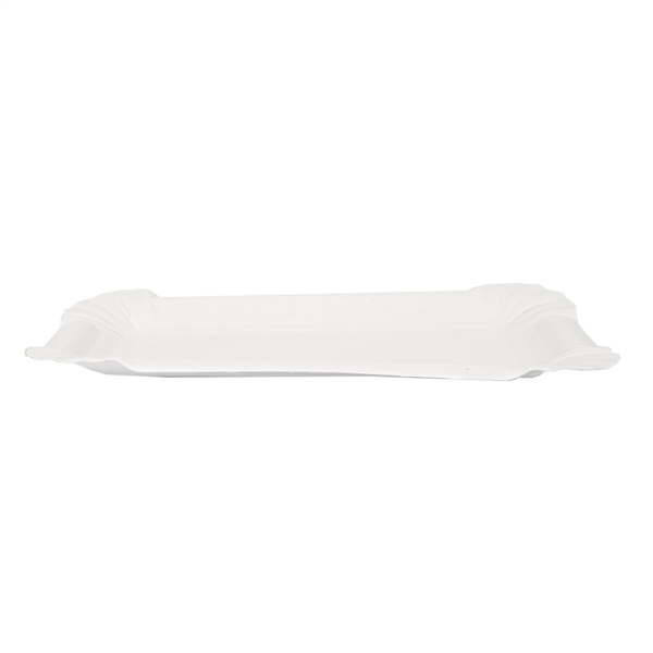 PLATEAUX PÂTISSERIE - PETITS 285 G/M2 20x13 CM BLANC CARTON (250 UNITÉ)
