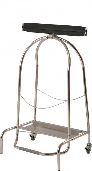 Porte-sac à pince 110L - 2 roues