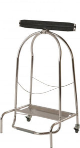 Porte-sac à pince 110L - 2 roues