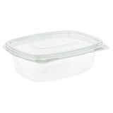 RÉCIPIENTS + COUVERCLE 250 ML 13,2x9,5x4,1 CM TRANSPARENT RPET (600 UNITÉ)