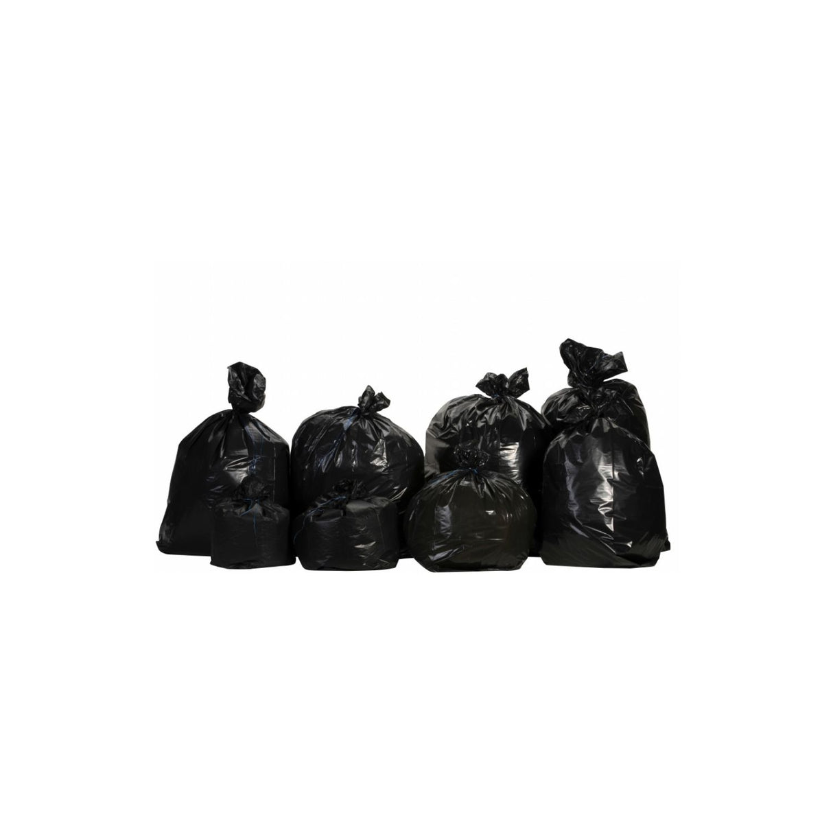 SAC A DECHET 130L BD NOIR STANDARD ( colis de 200)