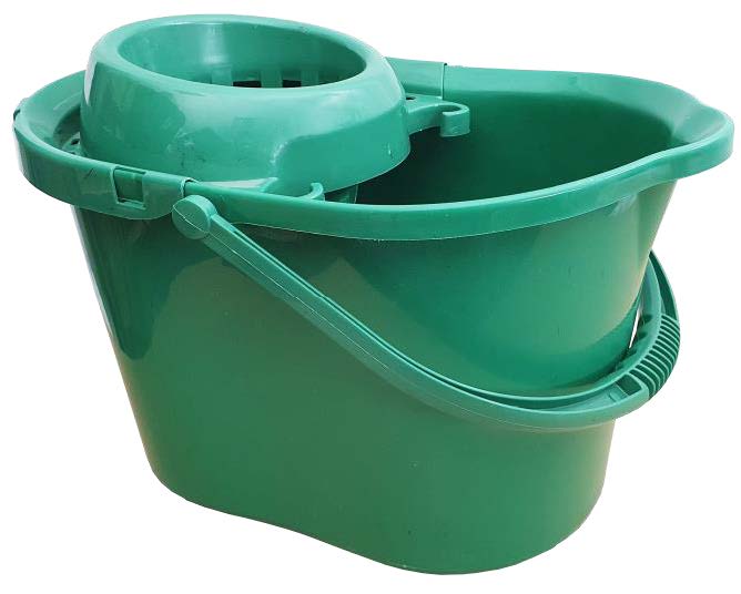 seau laveur rectangulaire 15L  + essoreur EC